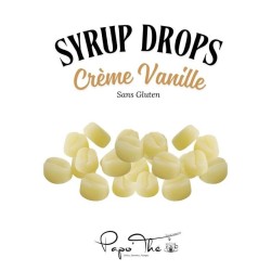 syrup drops crème vanille
