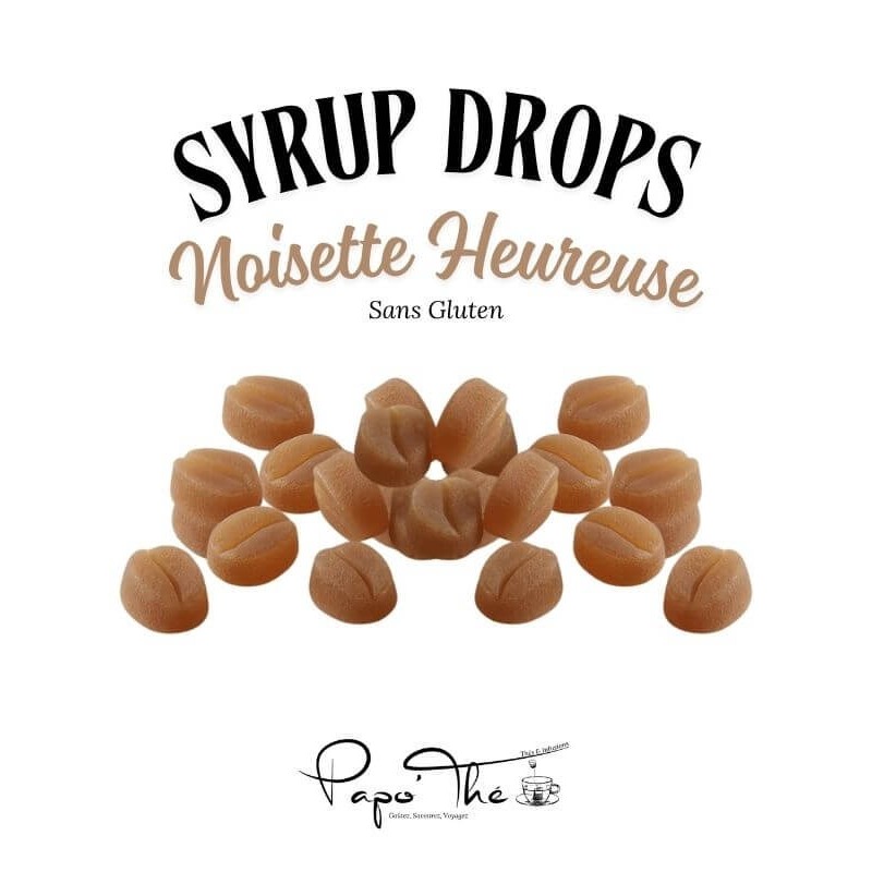 syrup drops noisette heureuse