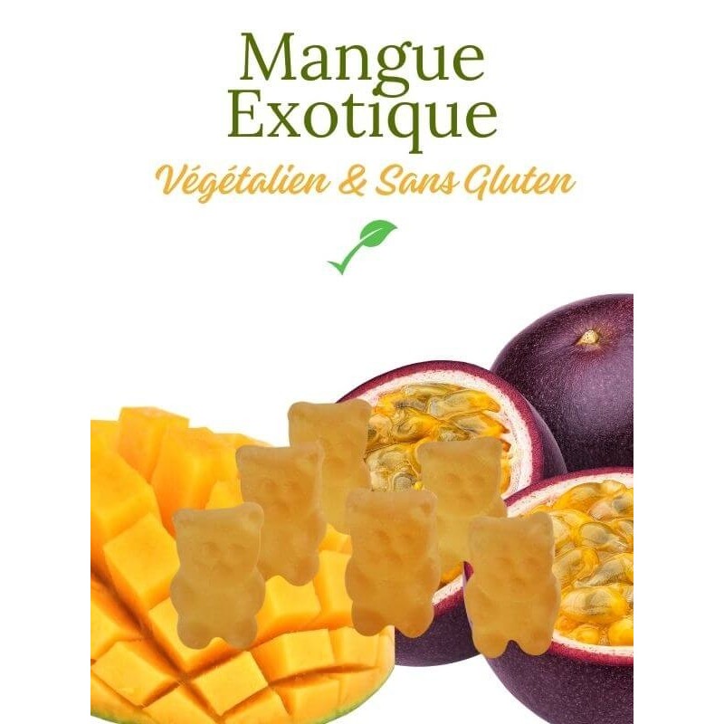 ourson infusion mangue exotique VEGETALIEN