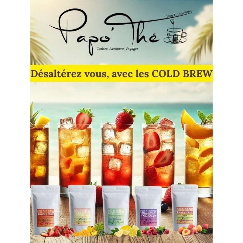 infusion à froid BONHEUR à la PÊCHE