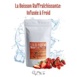 cold brew  BAISER à la FRAISE
