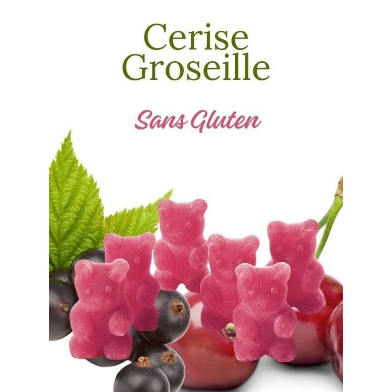bonbon à infuser cerise groseille