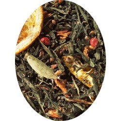 Thé Vert Sencha Biscuits d’Orange