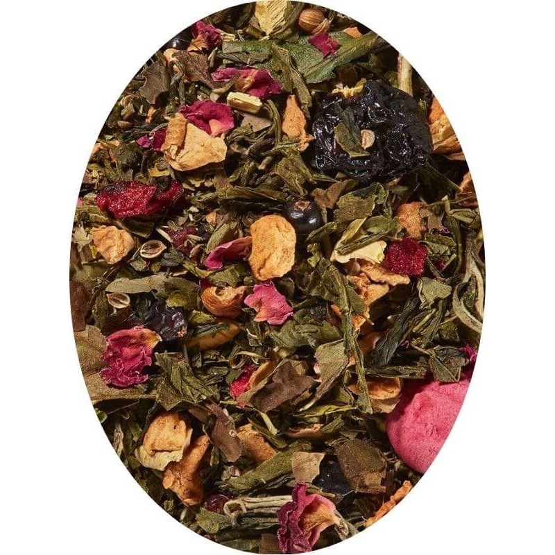 Thé Vert Sencha Baie Cerise