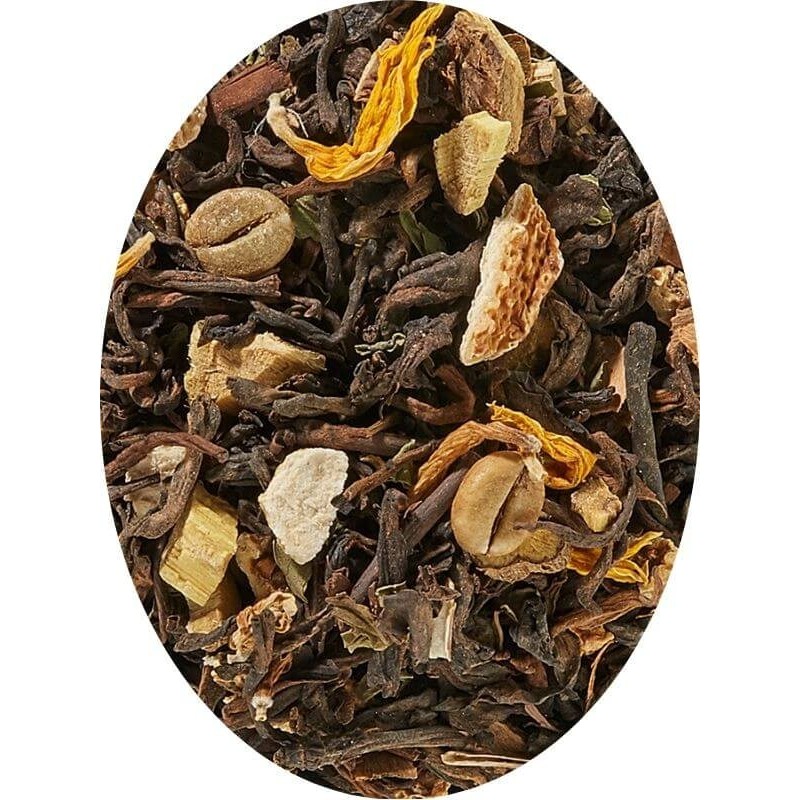 Thé Noir Pu-Erh Limette Menthe