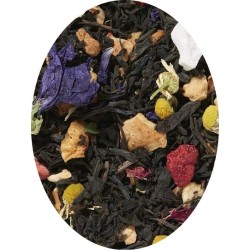 Thé Noir Fraise Citron Vert Poivre