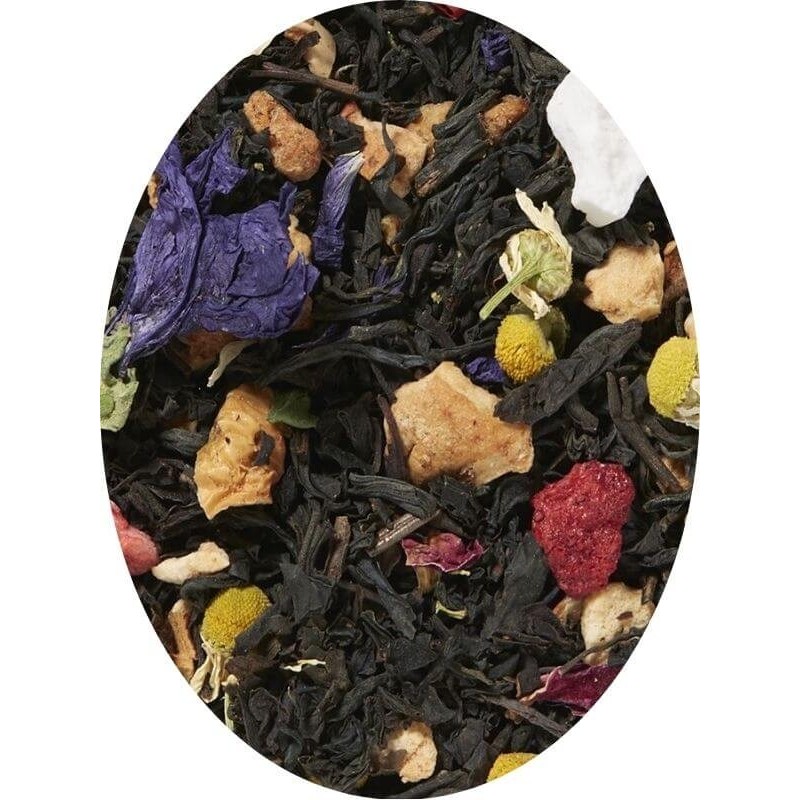 Thé Noir Fraise Citron Vert Poivre