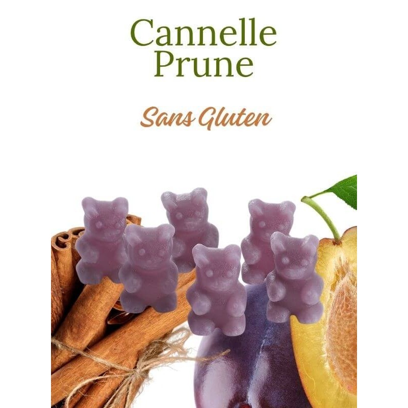 ourson infusion cannelle prune