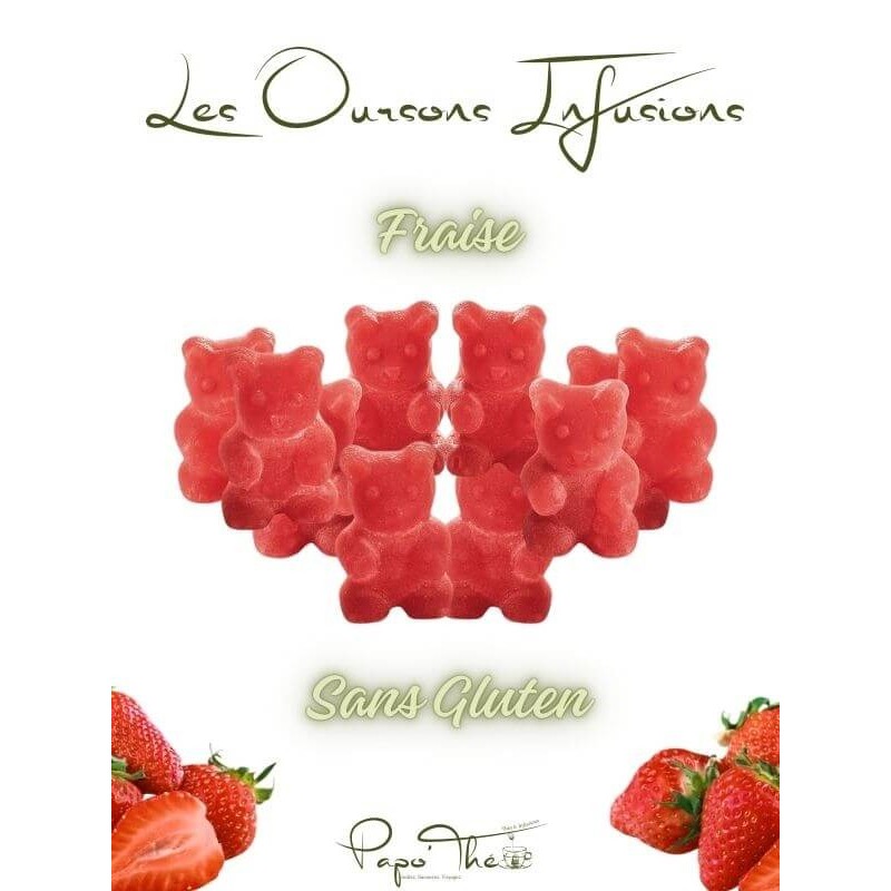ourson infusion Fraise