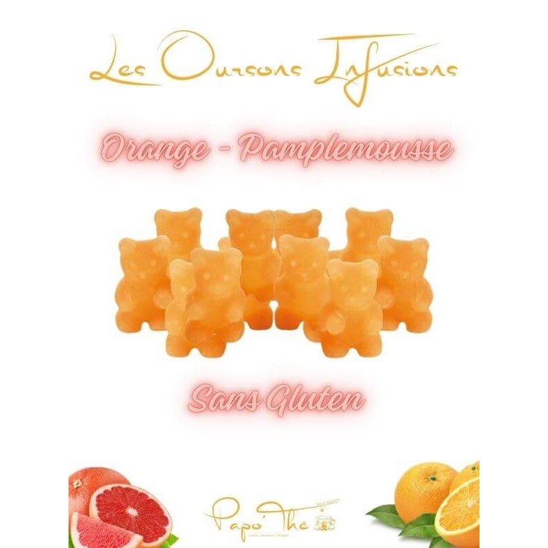 ourson infusion Orange Pamplemousse