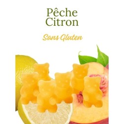 bonbon à infuser Pêche Citron