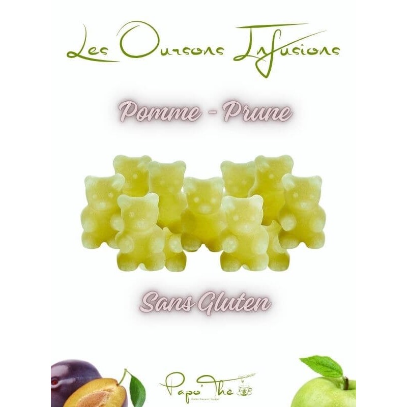 ourson infusion Pomme Prune
