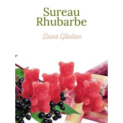 bonbon à infuser Sureau Rhubarbe