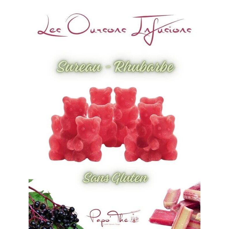 ourson infusion Sureau Rhubarbe